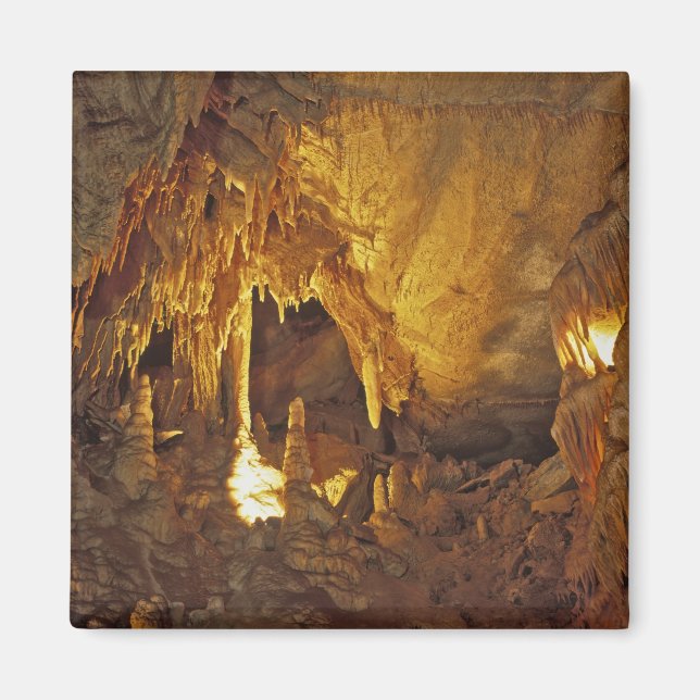 Imán Sala de las Cortinas, Parque Nacional Mammoth Cave (Frente)