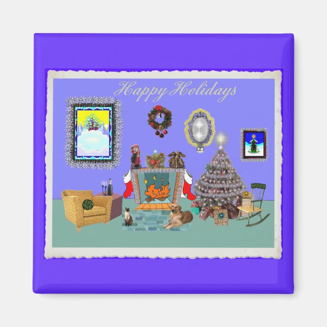 IMÁN SALA DE NAVIDADES (Frente)
