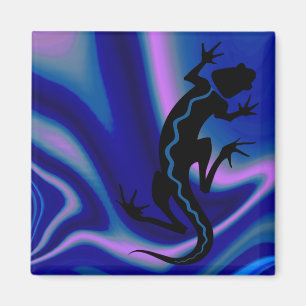 Imán "Salamander de Malibu" por Cheryl Daniels