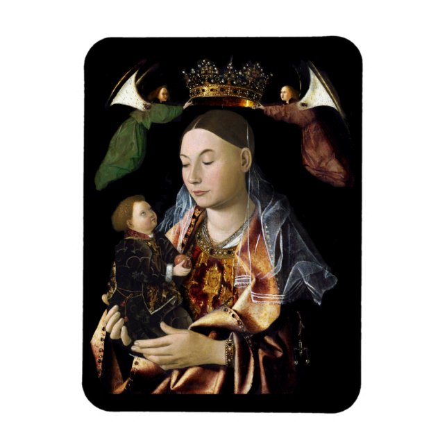 Imán Salar Madonna y el Niño Jesús (Vertical)