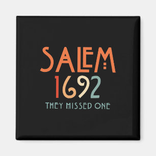 Imán Salem 1692 Se Perdieron Uno - Salem Witch 1692 Hal
