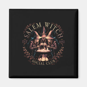 Imán Salem 1692 Social Club Witch Halloween Witchy Wome