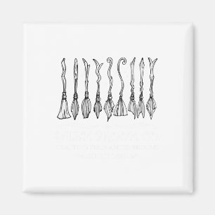 Imán Salem Broom Company Para Un Ventilador De Hallowee