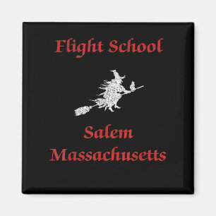 Imán Salem Flight School Halloween Witch Apparft