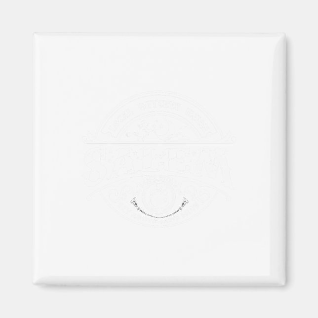 Imán Salem Local Witches Union Sky Over Earth Est 1692 (Frente)