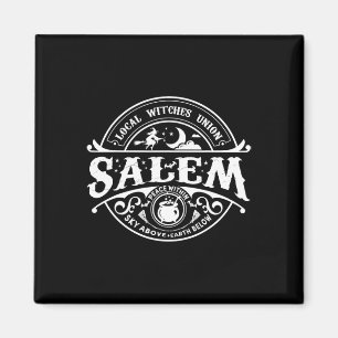 Imán Salem Local Witches Union Sky Over Earth Est 1692
