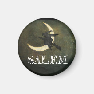 Imán Salem Massachusetts bruja por Halloween lunar