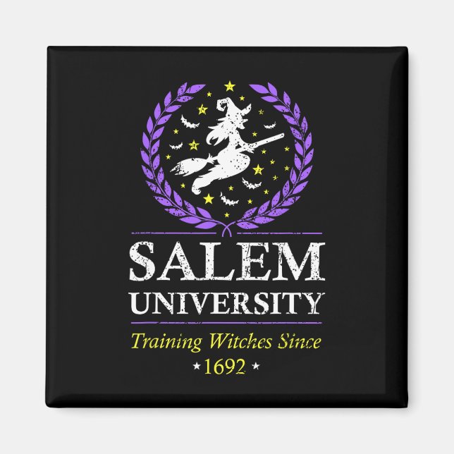 Imán Salem Witch University Training Halloween (Frente)