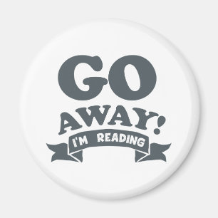 Imán ¡Salga! Estoy leyendo la advertencia silenciosa