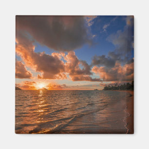 Imán Salida del sol en la isla de Mokulua