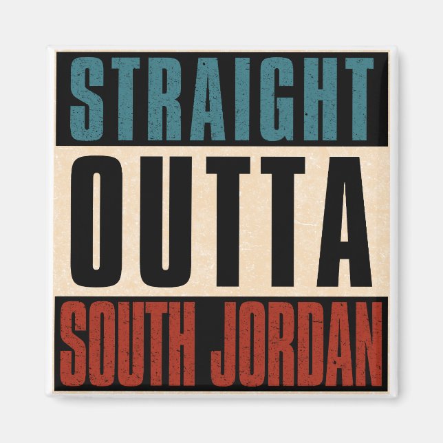 Imán Salida directa al sur de Jordania Utah UT (Frente)
