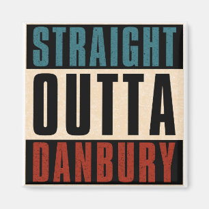 Imán Salida directa de Danbury Connecticut CT