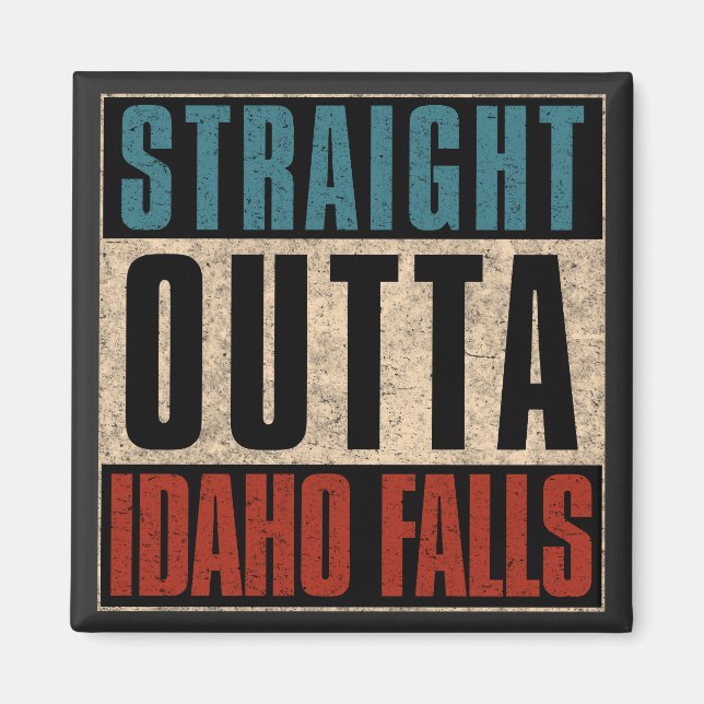 Imán Salida directa de Idaho Cae Idaho ID (Frente)