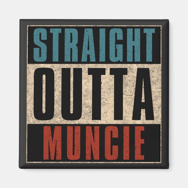 Imán Salida directa Muncie Indiana IN (Frente)