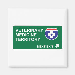 Imán Salida siguiente de la veterinaría