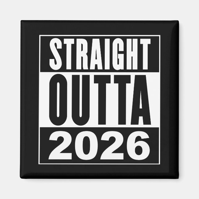 Imán Saliendo Directo de 2026 (Frente)