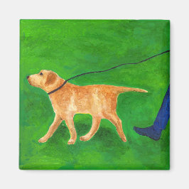 Imán Salir caminando por el perro