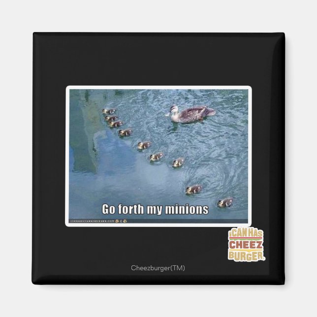 Imán Salir de mis minions (Frente)