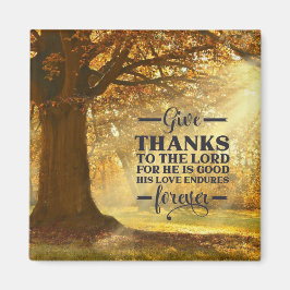 Imán Salmo 107:1 Doy gracias al SEÑOR por ser bueno