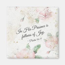 Imán Salmo 16:11 en su presencia es alegría total