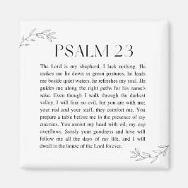 Imán Salmo 23 El Señor es mi Pastor