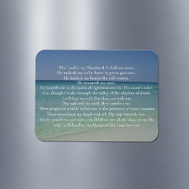 Imán Salmo 23 El Señor es mi Pastor Hermosa Playa