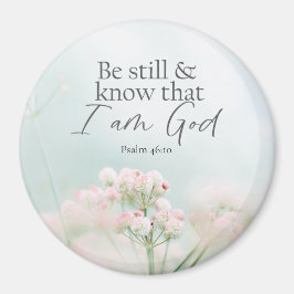 Imán Salmo 46:10 Estar quieto y saber que soy Dios Bibl