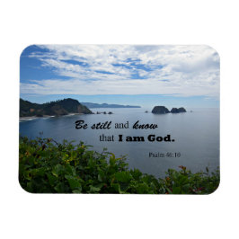 Imán Salmo 46:10 Permaneced y sabed que soy Dios