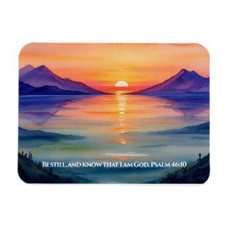 Imán Salmo 46:10 Permaneced, y sabed que soy Dios Mug
