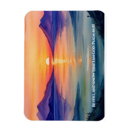 Imán Salmo 46:10 Permaneced, y sabed que soy Dios Mug