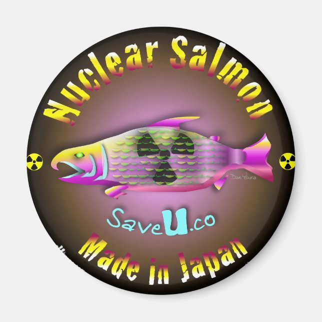 Imán Salmón nuclear (Frente)