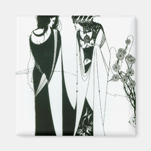 Imán Salome con su madre, Herodias, 1894 (litho) (b