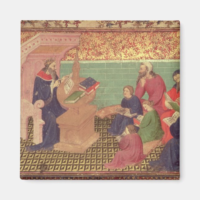 Imán Salomón dicta los proverbios (Frente)