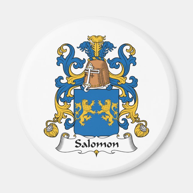 Imán Salomon Family Crest (Frente)