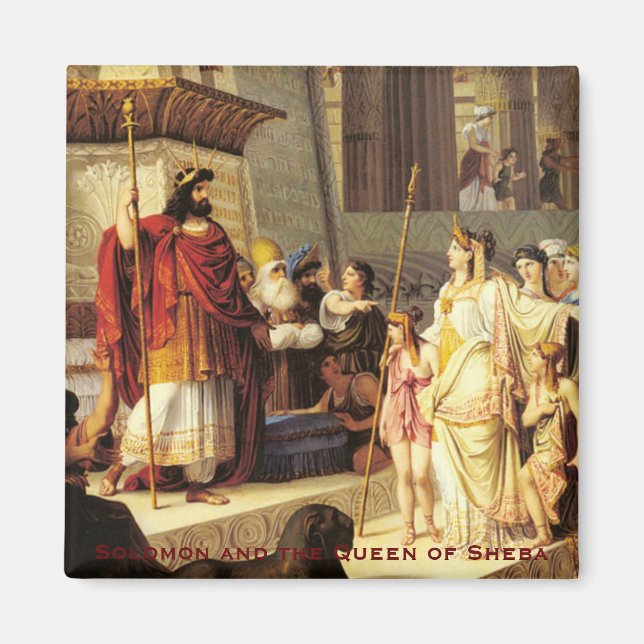 Imán Salomón y la reina de Sheba - Giovanni De Min (Frente)