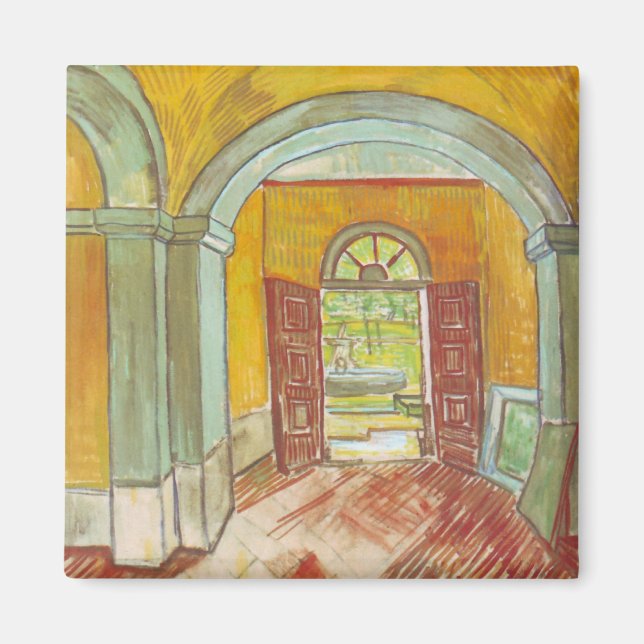 Imán Salón de Entrada Van Gogh del Hospital de Saint Pa (Frente)