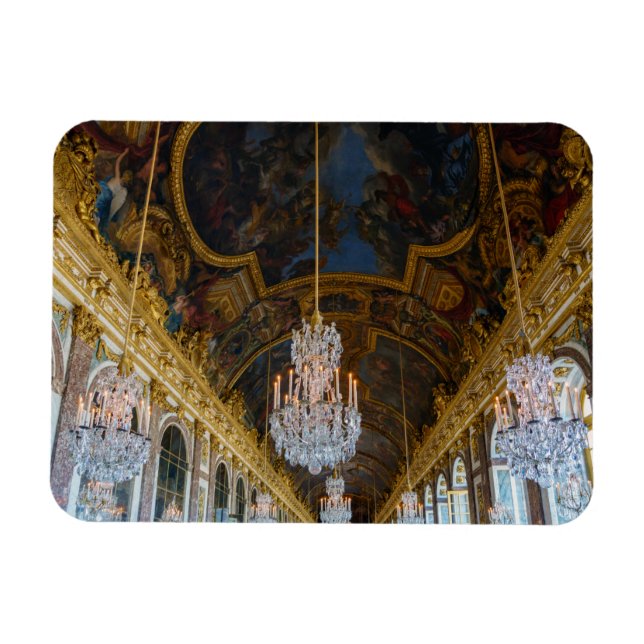 Imán Salón de Espejos en el castillo de Versalles (Horizontal)