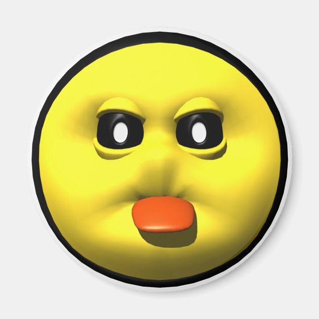 Imán Salón de salida para pegamento amarillo (Frente)