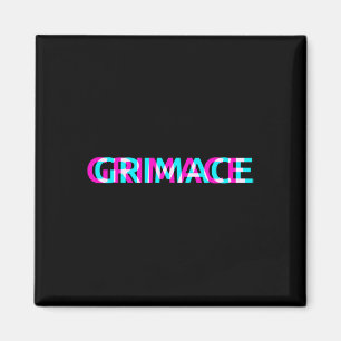 Imán Salón del Gótico Grimace Edgy Aesthetic Grunge Emo