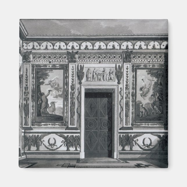 Imán Salón griego de arquitectura (Frente)