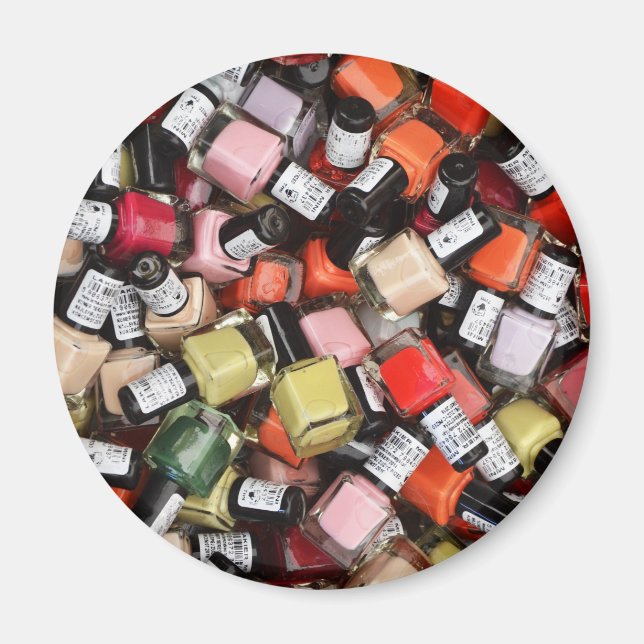 Imán Salón Nail de Manicuria de Polonia (Frente)