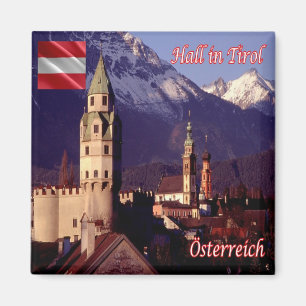 Imán SALÓN zAT019 EN TYROL Austria, Fridge