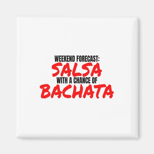 Imán Salsa Bachata Dance Weekend Forecast Bachata Salsa (Frente)