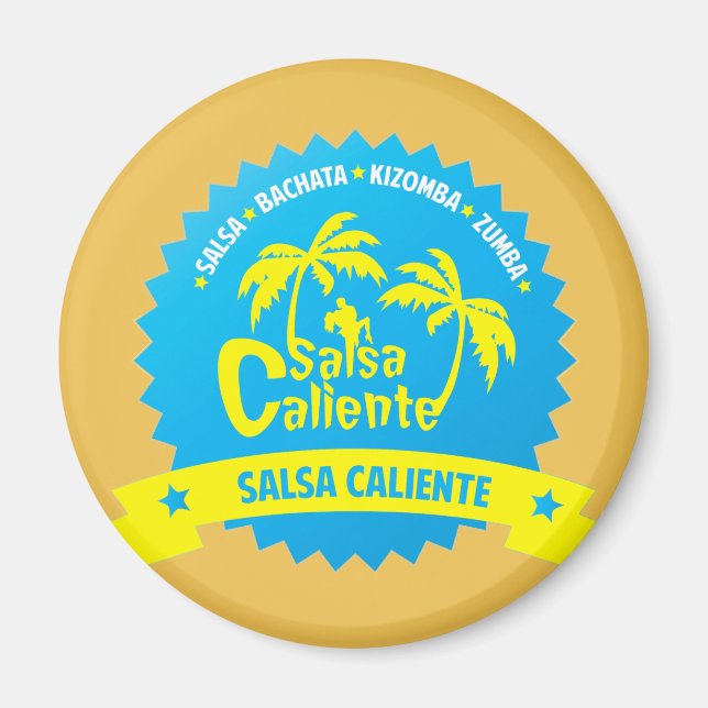 Imán Salsa Caliente (Frente)