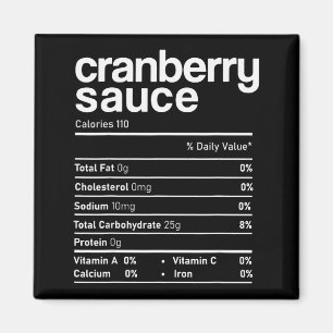 Imán Salsa De Arándanos Nutrición Divertido Día De Acci