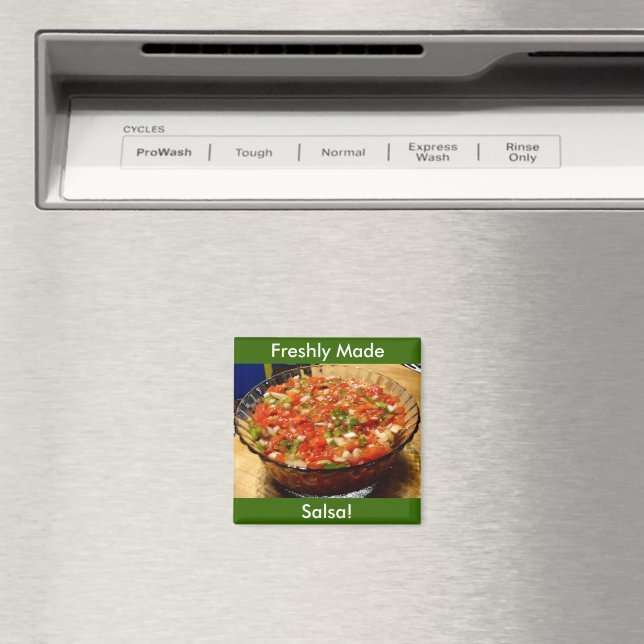Imán Salsa recién hecha (In situ (lavavajillas))