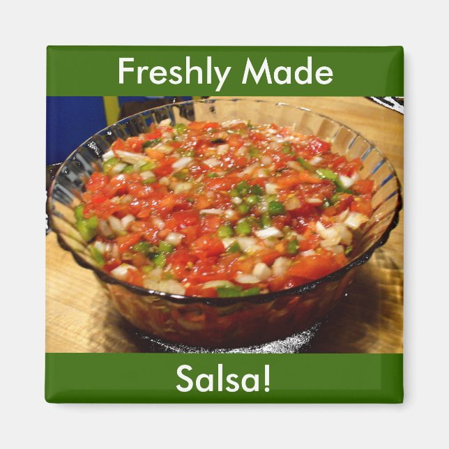 Imán Salsa recién hecha (Frente)