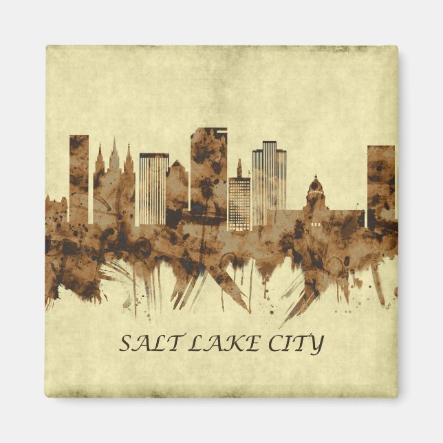 Imán Salt Lake City Utah City (Frente)