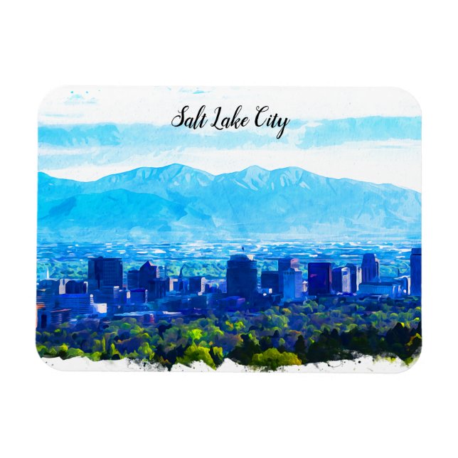 Imán Salt Lake City Utah Panorama View (Horizontal)
