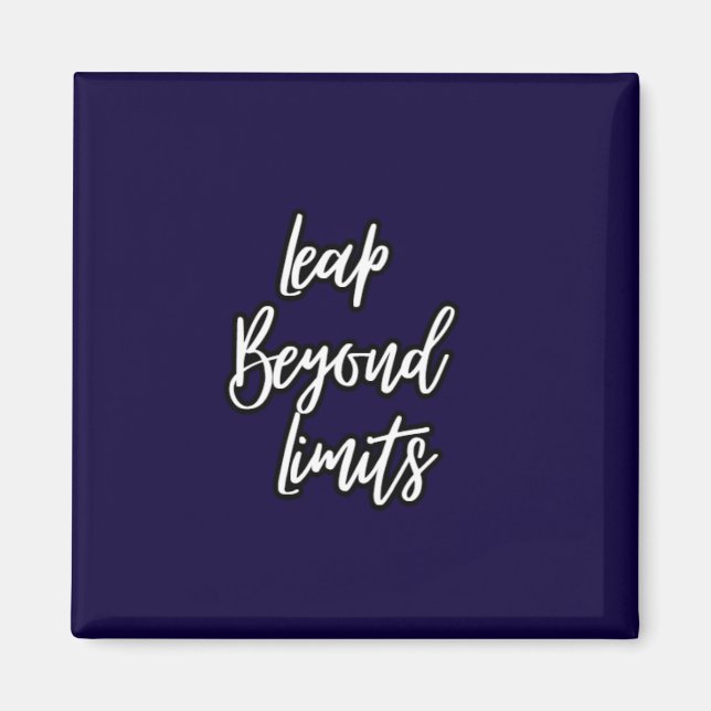 Imán Salta Más Allá de los Límites  (Frente)